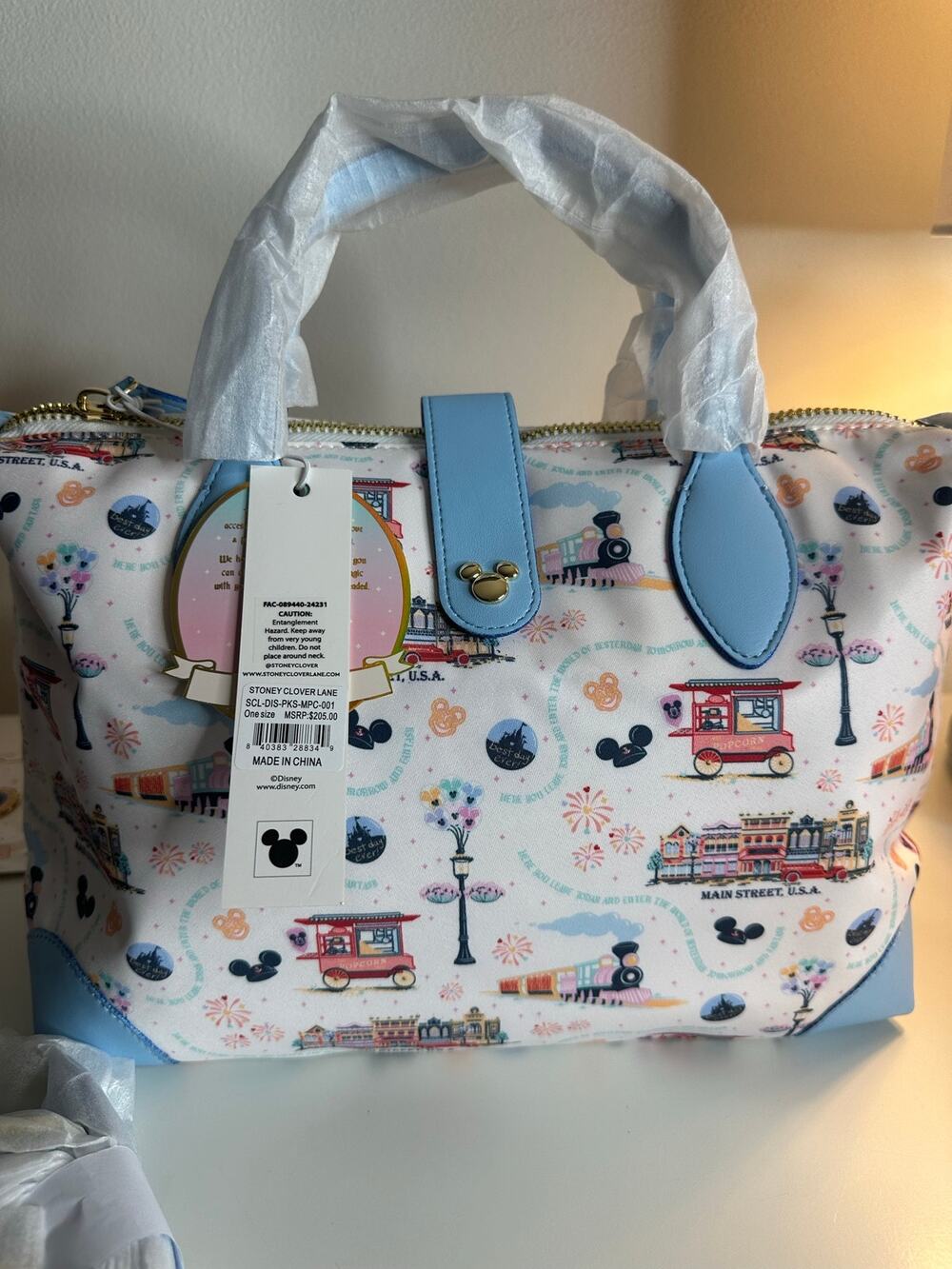 Stoney Clover Lane Disney Parks Main Street Tote